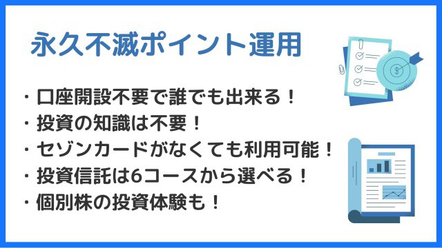 永久不滅ポイント運用とは