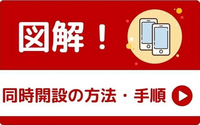 楽天証券・楽天銀行の同時口座開設の方法・手順【バナー】