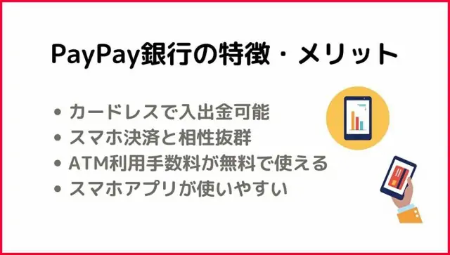 PayPay銀行の特徴・メリット