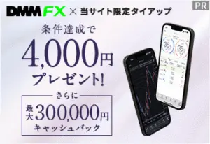 DMM FX 4000円